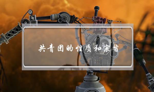 共青团的性质和宗旨(共青团属于什么单位性质)