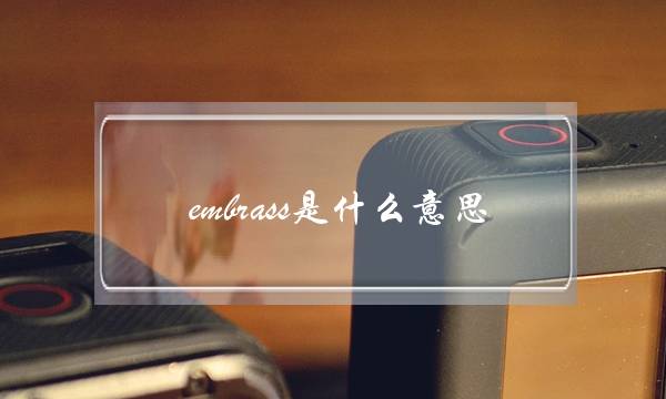 embrass是什么意思(embarrass)