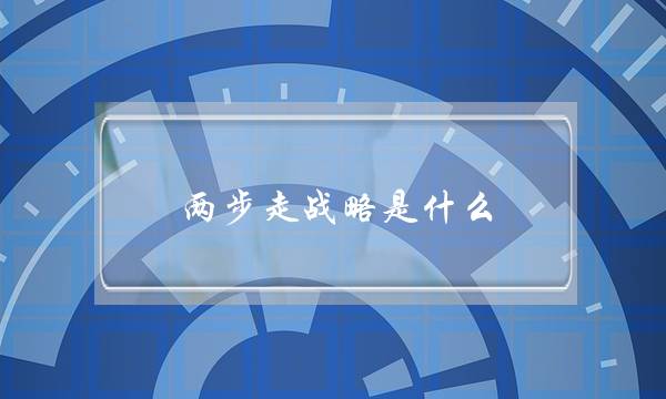 两步走战略是什么(两步走战略的意义)